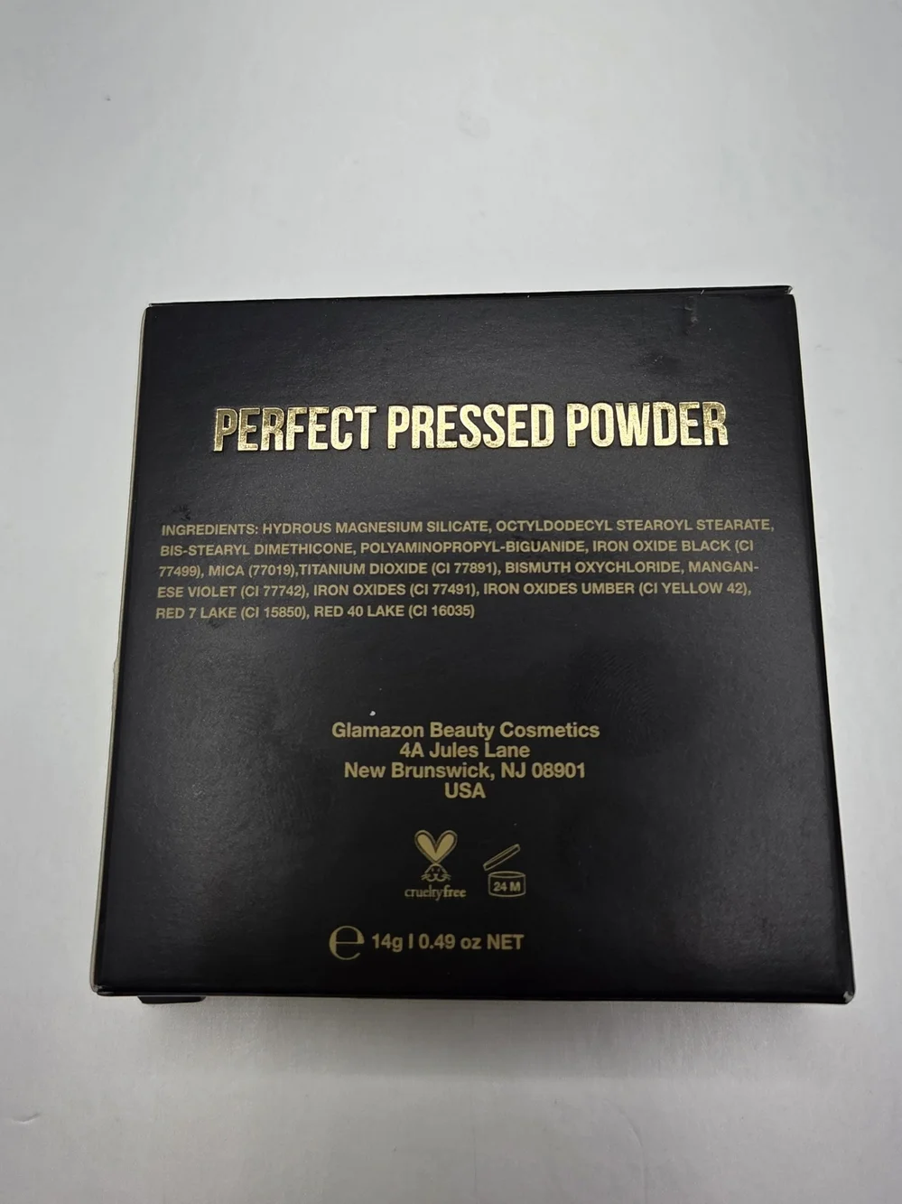 Glamazon Beauty Perfect Pressed Setting Powder Tahiti No. 3 Matte 0.49 oz